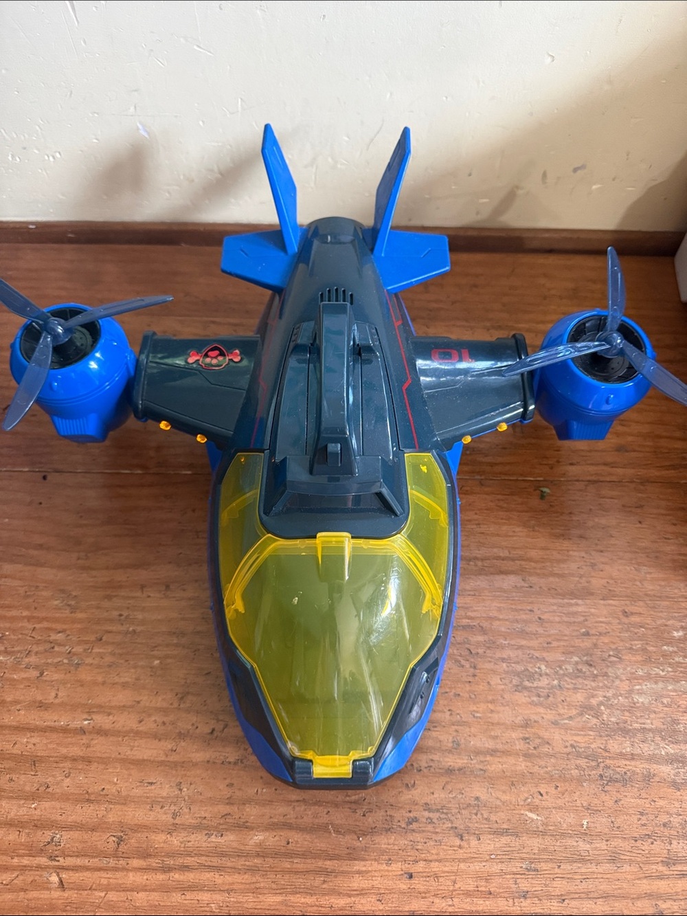 Blue & Yellow Kids Toy Plane - Youth Adventure Aircraft